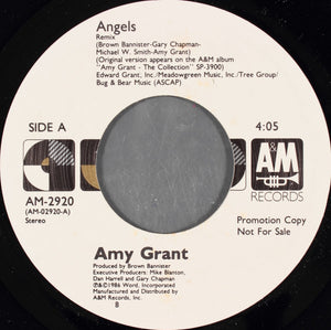 Amy Grant : Angels (7", Promo)