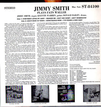 Load image into Gallery viewer, Jimmy Smith : Plays Fats Waller (LP, Album, RP)