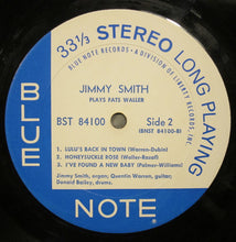 Load image into Gallery viewer, Jimmy Smith : Plays Fats Waller (LP, Album, RP)