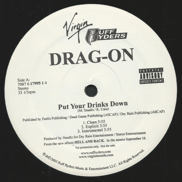 Drag-On : Put Your Drinks Down (12