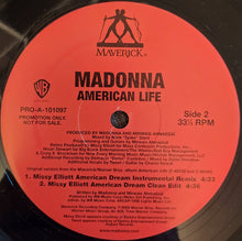 Load image into Gallery viewer, Madonna : American Life (American Dream Mixes) (12&quot;, Promo)