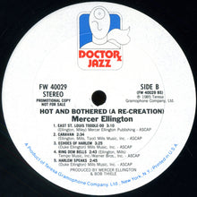 Load image into Gallery viewer, Mercer Ellington : Hot And Bothered (A Re-Creation) (LP, Album, Promo)