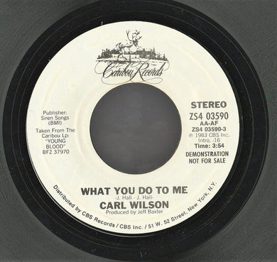 Carl Wilson : What You Do To Me (7