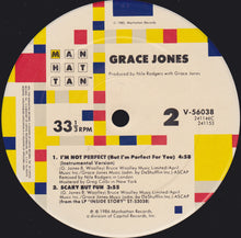 Load image into Gallery viewer, Grace Jones : I&#39;m Not Perfect (But I&#39;m Perfect For You) (12&quot;, SRC)