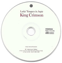 Load image into Gallery viewer, King Crimson : Larks' Tongues In Aspic (HDCD, Album, RE, RM)