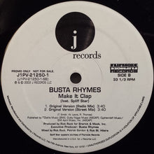 Load image into Gallery viewer, Busta Rhymes : Make It Clap (Remix) (12&quot;, Single, Promo)