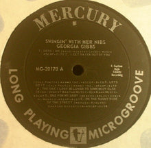 Load image into Gallery viewer, Georgia Gibbs : Swinging With Her Nibs (LP, Album, Mono, RE)