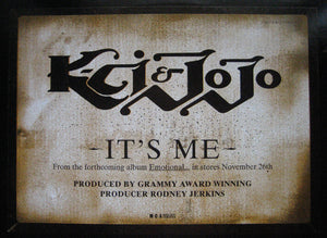 K-Ci & JoJo : It's Me (12", Promo)