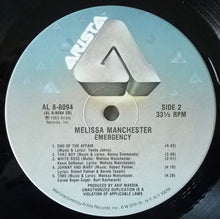 Load image into Gallery viewer, Melissa Manchester : Emergency (LP, Album)