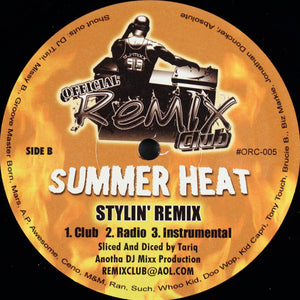 Unknown Artist : Summer Heat (12", Unofficial)