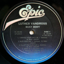 Load image into Gallery viewer, Luther Vandross : Busy Body (LP, Album, Car)