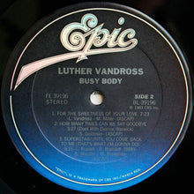 Load image into Gallery viewer, Luther Vandross : Busy Body (LP, Album, Car)