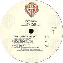 Load image into Gallery viewer, Deodato* : Motion (LP, Album)