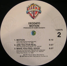 Load image into Gallery viewer, Deodato* : Motion (LP, Album)