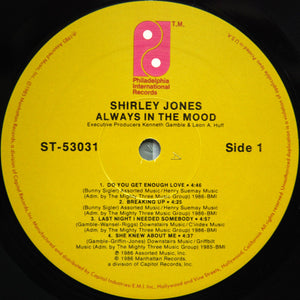 Shirley Jones : Always In The Mood (LP, Album, All)