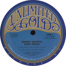 Load image into Gallery viewer, Barry White : Barry White&#39;s Sheet Music (LP, Album, San)