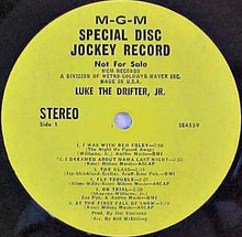Load image into Gallery viewer, Luke The Drifter, Jr.* : Luke The Drifter, Jr. (LP, Album, Promo)