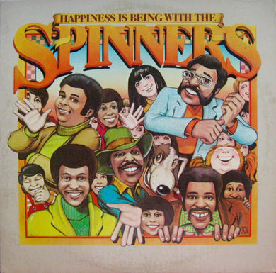 Spinners : Happiness Is Being With The Spinners (LP, Album, MO )