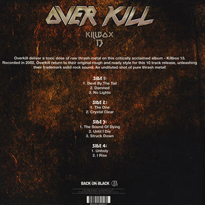 Overkill : Killbox 13 (2xLP, Album, Ltd, RE, Gre)