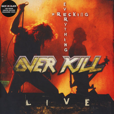 Overkill : Wrecking Everything (Live) (2xLP, Album, Ltd, RE, Red)
