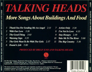 Talking Heads : More Songs About Buildings And Food (CD, Album, M/Print, RE)