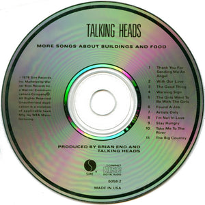 Talking Heads : More Songs About Buildings And Food (CD, Album, M/Print, RE)