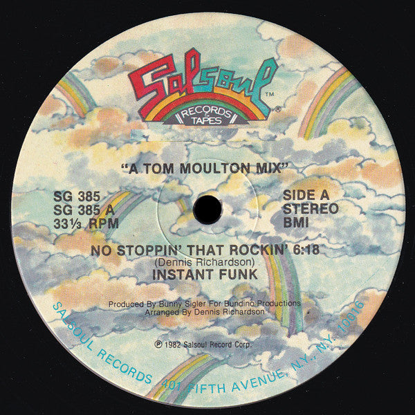 Instant Funk : No Stoppin' That Rockin' (12