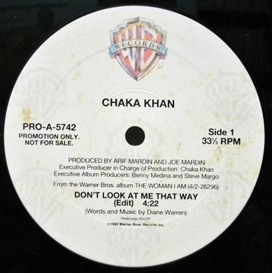 Chaka Khan : Don't Look At Me That Way (12