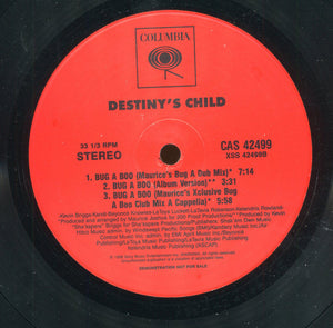 Destiny's Child : Bug A Boo (12", Promo)