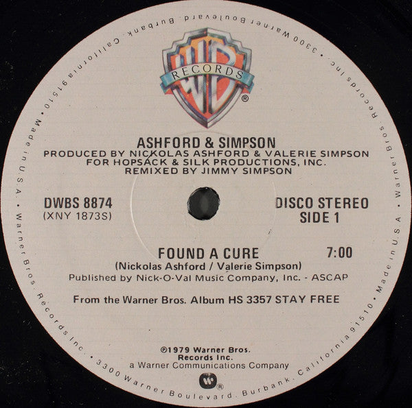 Ashford & Simpson : Found A Cure (12
