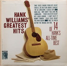 Load image into Gallery viewer, Hank Williams : Greatest Hits (LP, Comp, Mono)