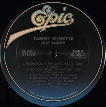 Load image into Gallery viewer, Tammy Wynette : Just Tammy (LP, Album, Pit)