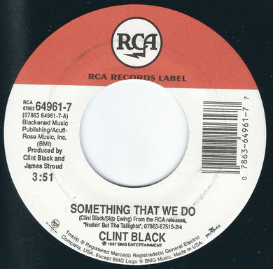 Clint Black : Something That We Do  (7