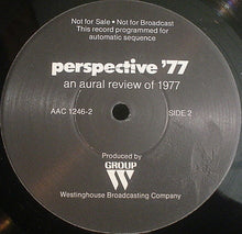 Load image into Gallery viewer, No Artist : Perspective '77: An Aural Review Of 1977  (LP, Album, Promo)