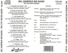 Load image into Gallery viewer, Bill Warfield Big Band : The City Never Sleeps (CD)