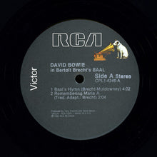 Load image into Gallery viewer, David Bowie : David Bowie In Bertolt Brecht&#39;s Baal (12&quot;, EP)
