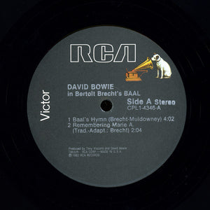 David Bowie : David Bowie In Bertolt Brecht's Baal (12", EP)