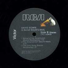 Load image into Gallery viewer, David Bowie : David Bowie In Bertolt Brecht&#39;s Baal (12&quot;, EP)
