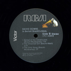 David Bowie : David Bowie In Bertolt Brecht's Baal (12", EP)