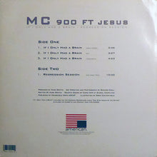 Load image into Gallery viewer, MC 900 Ft Jesus : If I Only Had A Brain / Regression Session (12&quot;, Maxi)