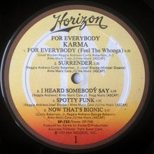 Load image into Gallery viewer, Karma (9) : For Everybody (LP, Album, Gat)