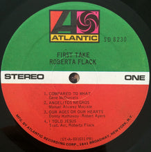 Load image into Gallery viewer, Roberta Flack : First Take (LP, Album, PR )