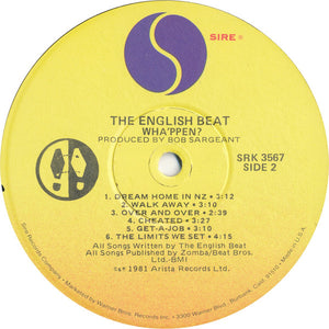 The English Beat* : Wha'ppen? (LP, Album, Win)