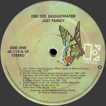 Load image into Gallery viewer, Dee Dee Bridgewater : Just Family (LP, Album, SP,)