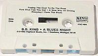 Load image into Gallery viewer, B.B. King : A Blues Night (Cass, Comp)