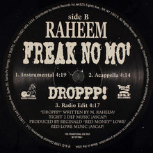 Load image into Gallery viewer, Raheem* : Freak No Mo&#39; (12&quot;, Promo)