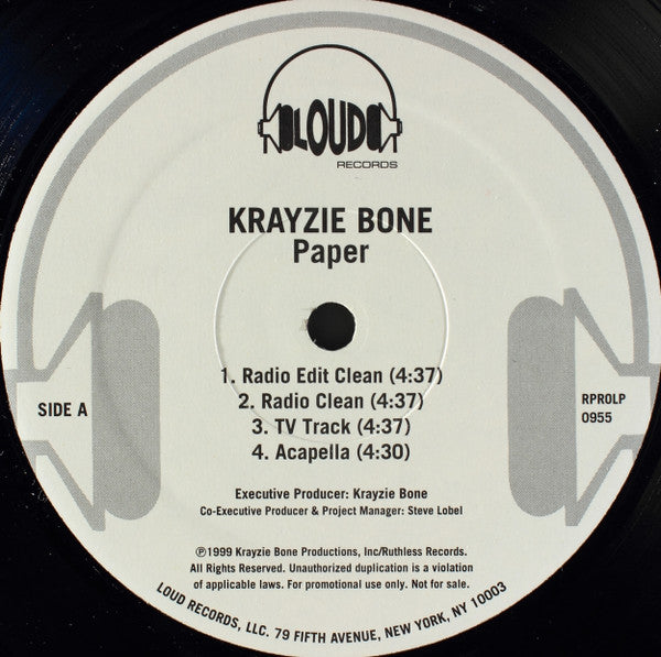 Krayzie Bone : Paper  (12