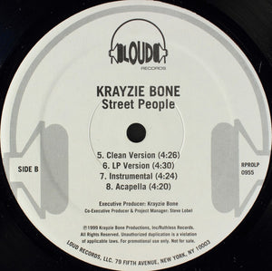 Krayzie Bone : Paper  (12", Single, Promo)