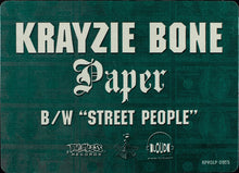 Load image into Gallery viewer, Krayzie Bone : Paper  (12&quot;, Single, Promo)