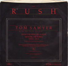 Load image into Gallery viewer, Rush : Tom Sawyer (7", Single, Styrene, 72 )
